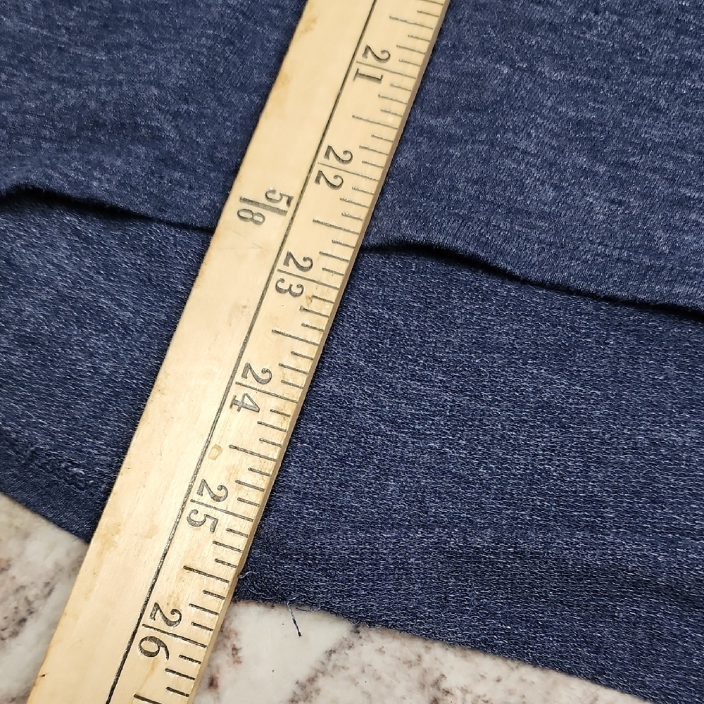 CALVIN KLEIN JEANS | Navy Logo Oversized Lightweight Hoodie High Low | XXL - Picture 9 of 14